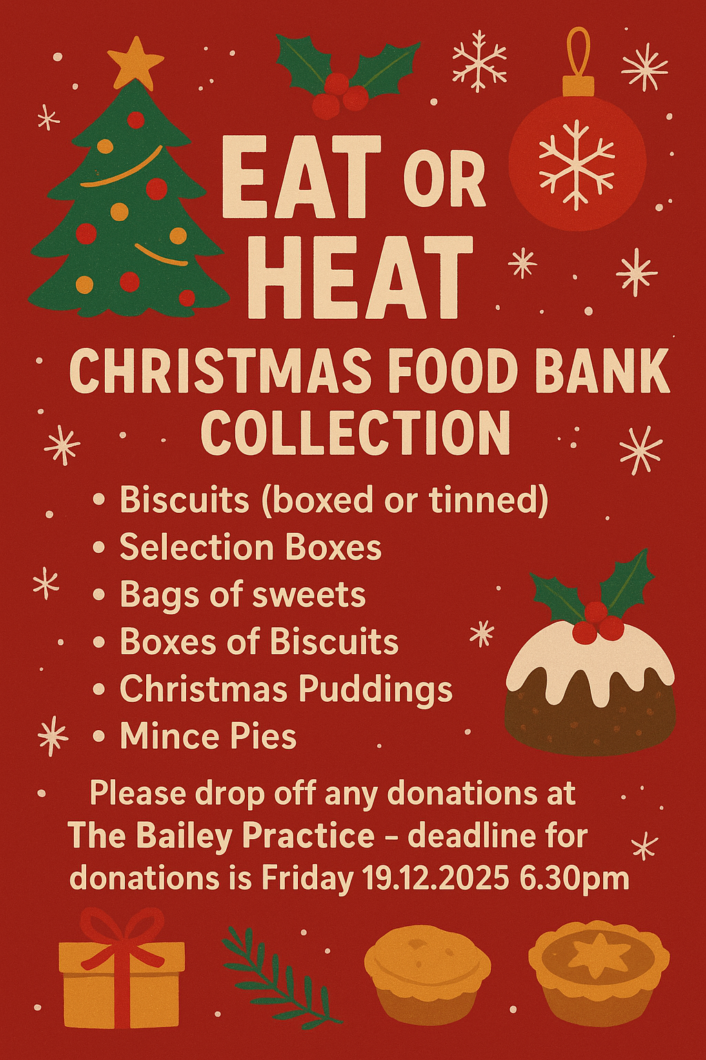 Christmas Food Bank Collection 2025 Christmas Food Bank Collection 2025